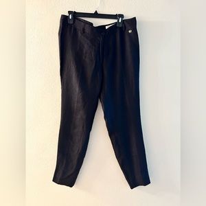 Georgia&Johns Black Linen PANTS Size 16